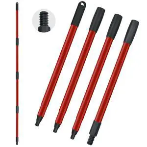 Mop Handle Replacement for Ocedar 4 Section Mop Replace Handle Compatible with O-Cedar Spin Mop Refills and Brooms ocedar Mop Stick for Floor Clean, 30" to 58", American Thread Joint Mop Handle Replacement for Ocedar 4 Section Mop Replace Handle Compatible with O-Cedar Spin Mop Refills and Brooms ocedar Mop Stick for Floor Clean, 30" to 58", American Thread Joint