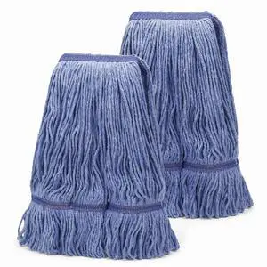 2 Pack Heavy Mop Replace Headmop Head Replacement,Commercial mop Heads,Reusable Mop Head Refills-Replacement Mop Heads SuitableWet Industrial Blue Cotton Looped End String Head Refill (Blue) 2 Pack Heavy Mop Replace Headmop Head Replacement,Commercial mop Heads,Reusable Mop Head Refills-Replacement Mop Heads SuitableWet Industrial Blue Cotton Looped End String Head Refill (Blue)