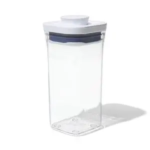 Good Grips POP Container - Airtight Food Storage - Mini Square Short 0.5 Qt Ideal for 1 lb of baking soda or 14 oz of grains Good Grips POP Container - Airtight Food Storage - Mini Square Short 0.5 Qt Ideal for 1 lb of baking soda or 14 oz of grains