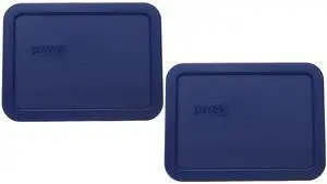 7210-PC 3-Cup Blue Plastic Food Storage Lids, 2-Pack 7210-PC 3-Cup Blue Plastic Food Storage Lids, 2-Pack