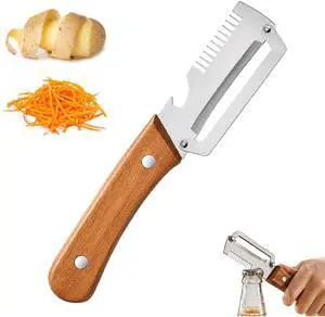 2026 NEW Multifunctional Vegetable Peeler, 3-in-1 Stainless Steel Kitchen Peeler and Julienne Peeler for Potatoes, Carrots, Cucumbers, Apples, Fruits and Vegetables(1PCS) 2026 NEW Multifunctional Vegetable Peeler, 3-in-1 Stainless Steel Kitchen Peeler and Julienne Peeler for Potatoes, Carrots, Cucumbers, Apples, Fruits and Vegetables(1PCS)