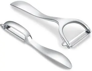 Set of 2 Stainless Steel Vegetable Peeler,Y-Shaped and I-Shaped Stainless Steel Peelers For Potatoes, All Fruits & Veggies¡ Set of 2 Stainless Steel Vegetable Peeler,Y-Shaped and I-Shaped Stainless Steel Peelers For Potatoes, All Fruits & Veggies¡