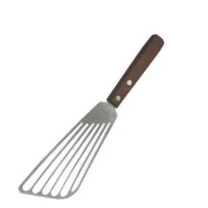 Fish Spatula, Wooden Hdl, 6.5" Blade Fish Spatula, Wooden Hdl, 6.5" Blade
