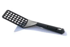 Black Nonstick Slotted Spatula/Turner for Crepes, Eggs, Brownies, Lasagna Black Nonstick Slotted Spatula/Turner for Crepes, Eggs, Brownies, Lasagna