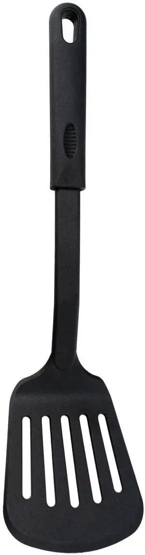 Nylon Nonstick 13-Inch Slotted Spatula, Black Nylon Nonstick 13-Inch Slotted Spatula, Black