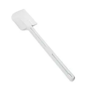 Commercial Products Cold Temperature Scraper Spatula, 16.5 Inch, Clean-Rest Design, White Commercial Products Cold Temperature Scraper Spatula, 16.5 Inch, Clean-Rest Design, White
