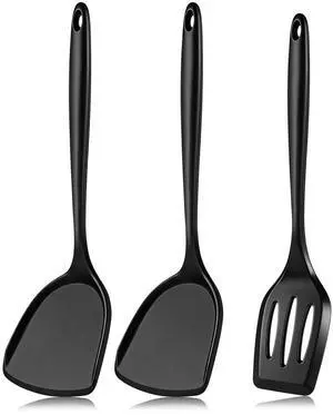 3 Pieces Spatula, Pacifier-Grade Silicone Spatulas Set Heat Resistant 600 for Food Safety, Premium Non-Stick Silicone Solid Turner BPA Free for Cooking, Enhances Cooking Comfort 3 Pieces Spatula, Pacifier-Grade Silicone Spatulas Set Heat Resistant 600 for Food Safety, Premium Non-Stick Silicone Solid Turner BPA Free for Cooking, Enhances Cooking Comfort