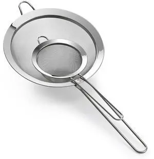 Premium 304 Stainless Steel Fine Mesh Strainer Multi-Use Colander, Sieve, and Filter for Rice, Juice, Quinoa, Flour, Baking, Cooking, and Meal Prep Durable, Easy-to-Clean Kitchen Tool Premium 304 Stainless Steel Fine Mesh Strainer Multi-Use Colander, Sieve, and Filter for Rice, Juice, Quinoa, Flour, Baking, Cooking, and Meal Prep Durable, Easy-to-Clean Kitchen Tool