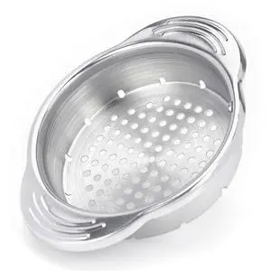 Tuna Can Strainer Press, Stainless Steel Food-Grade Tuna Can Colander with Lower Side Holes for Regular-Size and Wide-Necked Tunas 1-Pack Tuna Can Strainer Press, Stainless Steel Food-Grade Tuna Can Colander with Lower Side Holes for Regular-Size and Wide-Necked Tunas 1-Pack