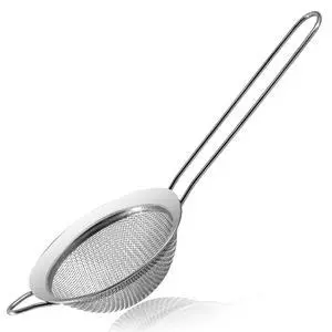 Fine Mesh Strainers - Premium Stainless Steel Colander Sieve Sifters, with Durable Mesh and Sturdy Handle, Excellent for Sifting Dry ingredients, Flour, Pastas, Rice, Tea (3.94" Fine Mesh Strainers - Premium Stainless Steel Colander Sieve Sifters, with Durable Mesh and Sturdy Handle, Excellent for Sifting Dry ingredients, Flour, Pastas, Rice, Tea (3.94"
