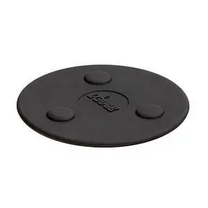 5 Inch Silicone Magnetic Trivet - Dishwasher Safe Magnetic Trivet Designed for Universal Use - Reusable Heat Protection up to 450° - Black 5 Inch Silicone Magnetic Trivet - Dishwasher Safe Magnetic Trivet Designed for Universal Use - Reusable Heat Protection up to 450° - Black