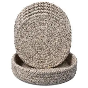 8 Inch Trivets for Hot Dishes, Hot Pots and Pans, Pot Holders for Kitchen, 5 Pcs Thick Heat Resistant Hot Pads for Kithchen, Countertop Hot Pad with Storage Basket 8 Inch Trivets for Hot Dishes, Hot Pots and Pans, Pot Holders for Kitchen, 5 Pcs Thick Heat Resistant Hot Pads for Kithchen, Countertop Hot Pad with Storage Basket