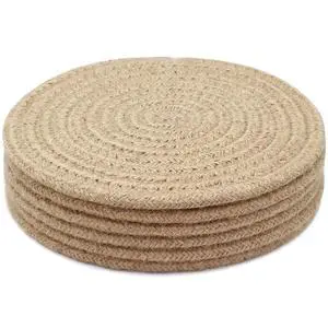 8 Inch Trivets for Hot Dishes, Hot Pots and Pans, Thick Heat Resistant Large Coaster for Kitchen, Hot Pads, Kitchen Essentials, Kitchen Decor for Table & Countertop, 6 Pcs 8 Inch Trivets for Hot Dishes, Hot Pots and Pans, Thick Heat Resistant Large Coaster for Kitchen, Hot Pads, Kitchen Essentials, Kitchen Decor for Table & Countertop, 6 Pcs