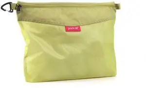 Water-resistant Material Zipper Pouch, Mesh Zipper Bags for Storage, Travel, Office (Green, Large) Water-resistant Material Zipper Pouch, Mesh Zipper Bags for Storage, Travel, Office (Green, Large)