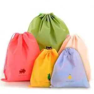 Set of 5 Waterproof Drawstring Bag PE Plastic Folding Sport Home Travel Storage Use combine C Set of 5 Waterproof Drawstring Bag PE Plastic Folding Sport Home Travel Storage Use combine C