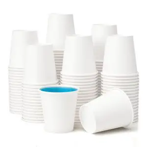 100 Pack 3 oz Paper Cups, Small Disposable Bathroom Cups 100 Pack 3 oz Paper Cups, Small Disposable Bathroom Cups