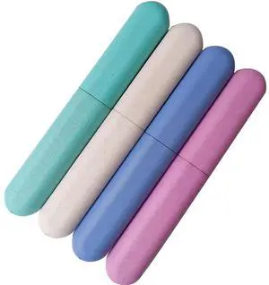 4 Pack Travel Toothbrush Case, Holder Toothbrush Travel Containers for Trip Home Camping Dust-Proof and Sanitary, Travel Toothbrush Holder 4 Pack Travel Toothbrush Case, Holder Toothbrush Travel Containers for Trip Home Camping Dust-Proof and Sanitary, Travel Toothbrush Holder