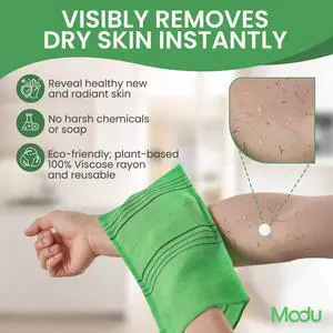 Korean Exfoliating Mitts Large 4PCS (Green, Yellow, Sky Blue, Pink) Exfoliating Gloves Body Scrubber Italy Towel Washcloth for Korean Spa at Home, Dead Skin Remover, 100% Vegan Viscose Korean Exfoliating Mitts Large 4PCS (Green, Yellow, Sky Blue, Pink) Exfoliating Gloves Body Scrubber Italy Towel Washcloth for Korean Spa at Home, Dead Skin Remover, 100% Vegan Viscose