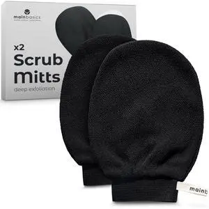 Deep Exfoliating Gloves Korean Scrub Mitt (2 Pack) Deep Exfoliating Gloves Korean Scrub Mitt (2 Pack)