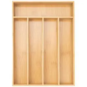 Silverware Organizer Kitchen Drawer Organizer Utensil Organizer Bamboo Silverware Holder Cutlery Organizer in Drawer Flatware Organizer Tray(5 slots, Natural Silverware Organizer Kitchen Drawer Organizer Utensil Organizer Bamboo Silverware Holder Cutlery Organizer in Drawer Flatware Organizer Tray(5 slots, Natural