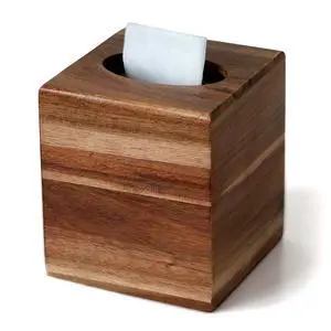 Acacia Wood Tissue Box Cover, Square Tissue Box Holder with Slide-Out Bottom, Wooden Cube Tissue Covers Tissue Holders for Bathrooms Office Kitchen Acacia Wood Tissue Box Cover, Square Tissue Box Holder with Slide-Out Bottom, Wooden Cube Tissue Covers Tissue Holders for Bathrooms Office Kitchen