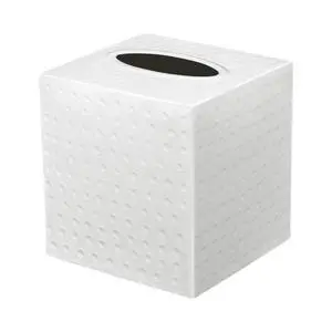 Tissue Box Cover Square Hand Hammered White Metal Tissue Holder Box for Bathroom Accessory, Aesthetic Decorative Facial Napkin Cube for Modern Home Decor Tissue Box Cover Square Hand Hammered White Metal Tissue Holder Box for Bathroom Accessory, Aesthetic Decorative Facial Napkin Cube for Modern Home Decor