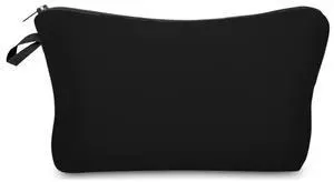 Makeup Case Small, Cosmetic Zipper Bag Waterproof for Purse Mini, Women Cute Traveling Accessories Pouch for Ladies Thanksgiving Christmas Gifts(Solid Black D2-51705) 8.65" x 5.35" x 0.78" Makeup Case Small, Cosmetic Zipper Bag Waterproof for Purse Mini, Women Cute Traveling Accessories Pouch for Ladies Thanksgiving Christmas Gifts(Solid Black D2-51705) 8.65" x 5.35" x 0.78"