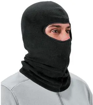 Balaclava, Winter Face Mask, Thermal Black Fleece, N-Ferno 6821 Balaclava, Winter Face Mask, Thermal Black Fleece, N-Ferno 6821