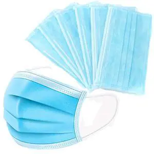 50Pcs Disposable Filter Mask 3 Ply Earloop Face Masks 50Pcs Disposable Filter Mask 3 Ply Earloop Face Masks