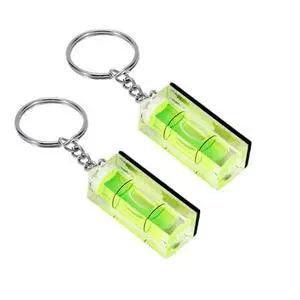 2Pcs Magnetic Bubble Levels 15x15x40mm Key Ring Style Magnet Square Bubble Spirit Level Small Tool Leveling Kits Magnetism 2Pcs Magnetic Bubble Levels 15x15x40mm Key Ring Style Magnet Square Bubble Spirit Level Small Tool Leveling Kits Magnetism