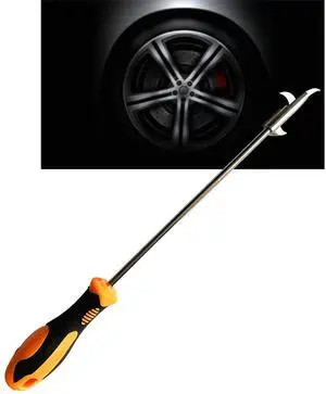 Automotive Tire Stone Cleaning Hook Multifunctional Portable Tire Stone Removal Tool Stainless Steel Car Tyre Protector Repair Tool Wheel Cleaning Tool with Screwdriver Automotive Tire Stone Cleaning Hook Multifunctional Portable Tire Stone Removal Tool Stainless Steel Car Tyre Protector Repair Tool Wheel Cleaning Tool with Screwdriver