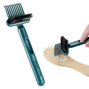 Brush Cleaning Tool 2-In-1 Comb Cleaner Effective Hairbrush Cleaner Small and Portable Suitable for Travel,Good Comb Brush for Women Brush Cleaning Tool 2-In-1 Comb Cleaner Effective Hairbrush Cleaner Small and Portable Suitable for Travel,Good Comb Brush for Women