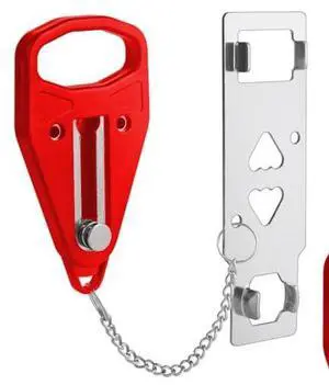 Portable Door Lock, Door Lock Self-Defense Security Device Portable Door Lock, Door Lock Self-Defense Security Device