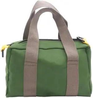 12 Inch Wide Mouth Tool Bag, Heavy Duty Canvas Tool Storage Bag, Large Capacity Handbag, Multi-function Tool Organizer Tote Bag for Storage Wrenches Pliers (Green, 12 Inch) 12 Inch Wide Mouth Tool Bag, Heavy Duty Canvas Tool Storage Bag, Large Capacity Handbag, Multi-function Tool Organizer Tote Bag for Storage Wrenches Pliers (Green, 12 Inch)