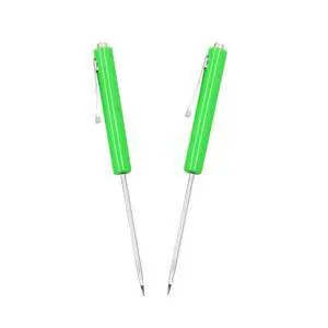 2Pcs Green Mini Pocket Screwdriver Flathead 2Pcs Green Mini Pocket Screwdriver Flathead