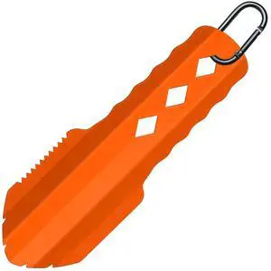 3-in-1 Ultralight Backpacking Trowel, Durable Aluminum Shovel & Potty Tool with Ergonomic Handle for Hiking & Survival(Orange) 3-in-1 Ultralight Backpacking Trowel, Durable Aluminum Shovel & Potty Tool with Ergonomic Handle for Hiking & Survival(Orange)