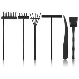 Mini Zen Garden Kit, 6 Pcs Zen Garden Rake Tools Sand Casting Kit, Sand Zen Garden, Meditation Accessories for Home Office Desk Garden Decor Mini Zen Garden Kit, 6 Pcs Zen Garden Rake Tools Sand Casting Kit, Sand Zen Garden, Meditation Accessories for Home Office Desk Garden Decor