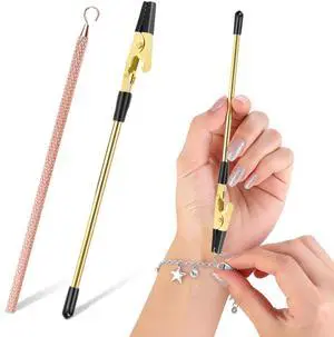 2Pcs Bracelet Helper Tool Jewelry Clasp Assistant for Bracelet Necklace Wearing Aid 2Pcs Bracelet Helper Tool Jewelry Clasp Assistant for Bracelet Necklace Wearing Aid