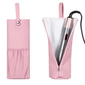 Hair Tool Organizer Heat Resistant Hot Tools Holder & Mat Hair Tool Travel Bag Case Portable Hot Tools Organizer Cover Pouch for Curling Iron, Flat Iron, Hairs Straightener, Pink Hair Tool Organizer Heat Resistant Hot Tools Holder & Mat Hair Tool Travel Bag Case Portable Hot Tools Organizer Cover Pouch for Curling Iron, Flat Iron, Hairs Straightener, Pink
