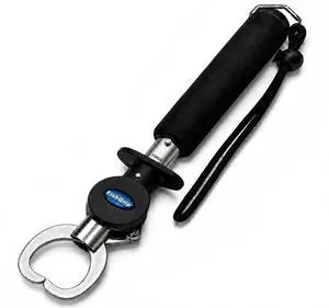 Multifunctional Fishing Scale Fish Lip Gripper with Ruler, 33 lb Portable Fish Grabber Tool with Non-Slip Handle and Wrist Strap for Freshwater Saltwater Fishing Multifunctional Fishing Scale Fish Lip Gripper with Ruler, 33 lb Portable Fish Grabber Tool with Non-Slip Handle and Wrist Strap for Freshwater Saltwater Fishing