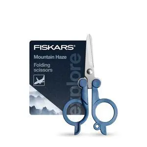 Travel Folding Scissors, TSA-Compliant, Compact and Portable for Crafting and Quick Snips, Stainless Steel Blades, Explore Collection, Mountain Haze Travel Folding Scissors, TSA-Compliant, Compact and Portable for Crafting and Quick Snips, Stainless Steel Blades, Explore Collection, Mountain Haze