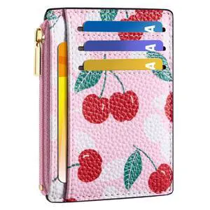 Womens Credit Card Holder Wallet, Small Slim RFID Blocking Sleeve Womens Credit Card Holder Wallet, Small Slim RFID Blocking Sleeve