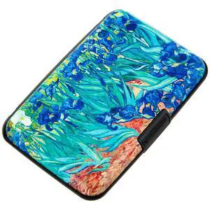 Credit Card Holder Small RFID Blocking Wallet Business Metal Slim Mini Aluminum Hard Case for Women Men Gift (Lrises) Credit Card Holder Small RFID Blocking Wallet Business Metal Slim Mini Aluminum Hard Case for Women Men Gift (Lrises)