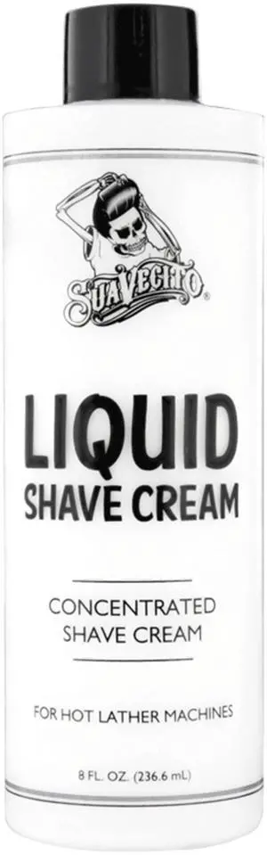 Liquid Shave Cream 8 oz. Men's Shaving Professional Product For Machine Use Only Liquid Shave Cream 8 oz. Men's Shaving Professional Product For Machine Use Only