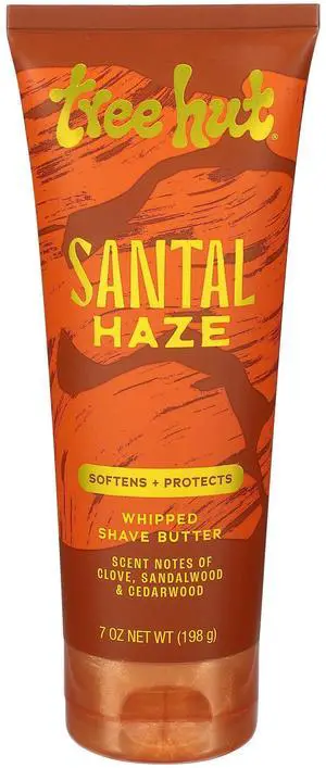 Whipped Shave Butter Santal Haze, Moisturizing & Hydrating Shave Cream with Shea Butter & Aloe, Smooth Glide for Soft Skin, Warm Woodsy Scent, 7 Fl Oz Whipped Shave Butter Santal Haze, Moisturizing & Hydrating Shave Cream with Shea Butter & Aloe, Smooth Glide for Soft Skin, Warm Woodsy Scent, 7 Fl Oz