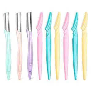 Eyebrow Razor 9 Pack, Precision Facial Hair Trimmer for Women Girl Eyebrow Razor 9 Pack, Precision Facial Hair Trimmer for Women Girl
