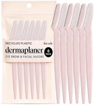 Dermaplane Razor for Women Face Blush, 6 pcs Dermaplane Razor for Women Face Blush, 6 pcs