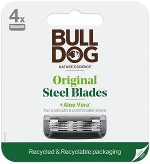 Razor Blades Steel Original 4 Count Razor Blades Steel Original 4 Count