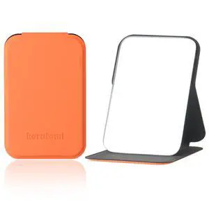 Pocket mirror,Travel Makeup Mirror,Ultrathin Ultralight , Portable,Handheld, Compact mirror, Travel Mirror ,Hand mirror for Camping ,Home,Office,Small Mirror for Pocket and bag,Good for Gift (Orange) Pocket mirror,Travel Makeup Mirror,Ultrathin Ultralight , Portable,Handheld, Compact mirror, Travel Mirror ,Hand mirror for Camping ,Home,Office,Small Mirror for Pocket and bag,Good for Gift (Orange)