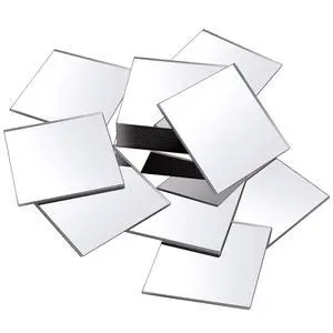 25 Pcs Mini Size Acrylic Square Mirror Adhesive Small Square Mirror Tiles for Crafts and DIY Projects Supplies (2 Inches) 25 Pcs Mini Size Acrylic Square Mirror Adhesive Small Square Mirror Tiles for Crafts and DIY Projects Supplies (2 Inches)